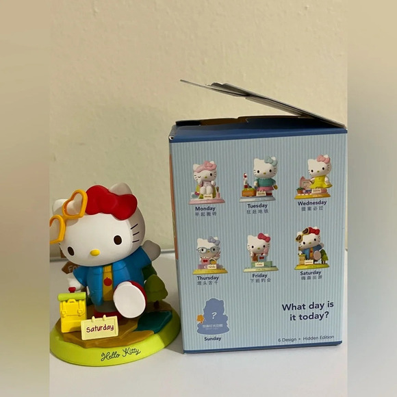 Hello Kitty Lovely Week Blind Box Figure-Saturday-Open Box - Picture 8 of 9